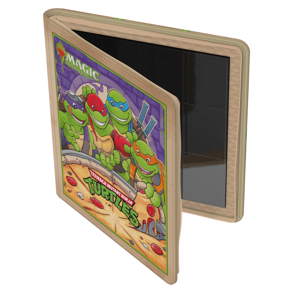 MTG 24-Pocket Zipfolio 480 TMNT: Pizza Box (Preorder)