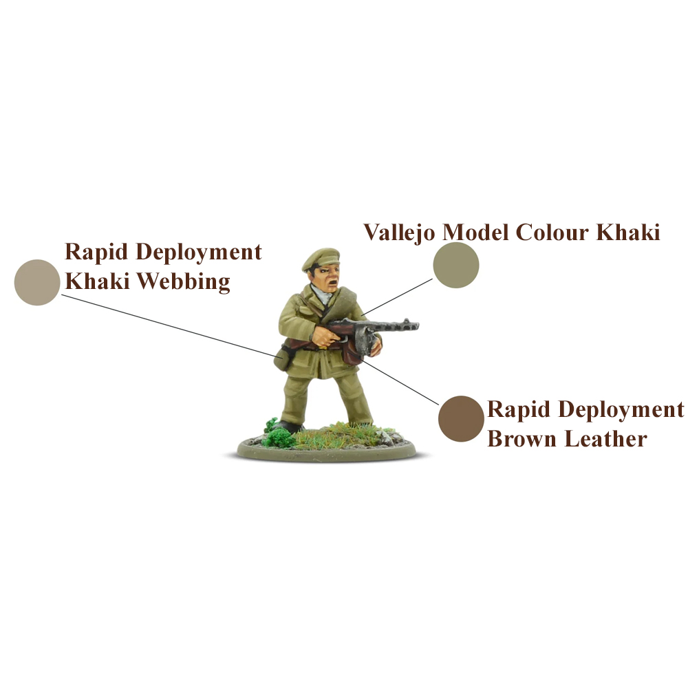 Bolt Action: Korean War - Chinese PVA SMG Squad (Last Chance)
