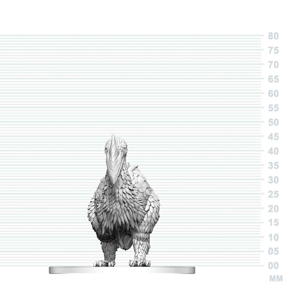 D&D Nolzur's Marvelous Unpainted Minis: Axe Beak (Preorder)