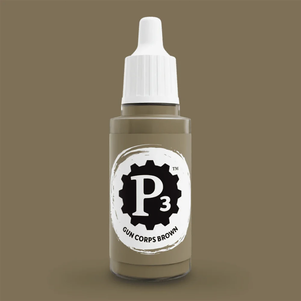 P3 Paint: Gun Corps Brown (18ml) (New Arrival)