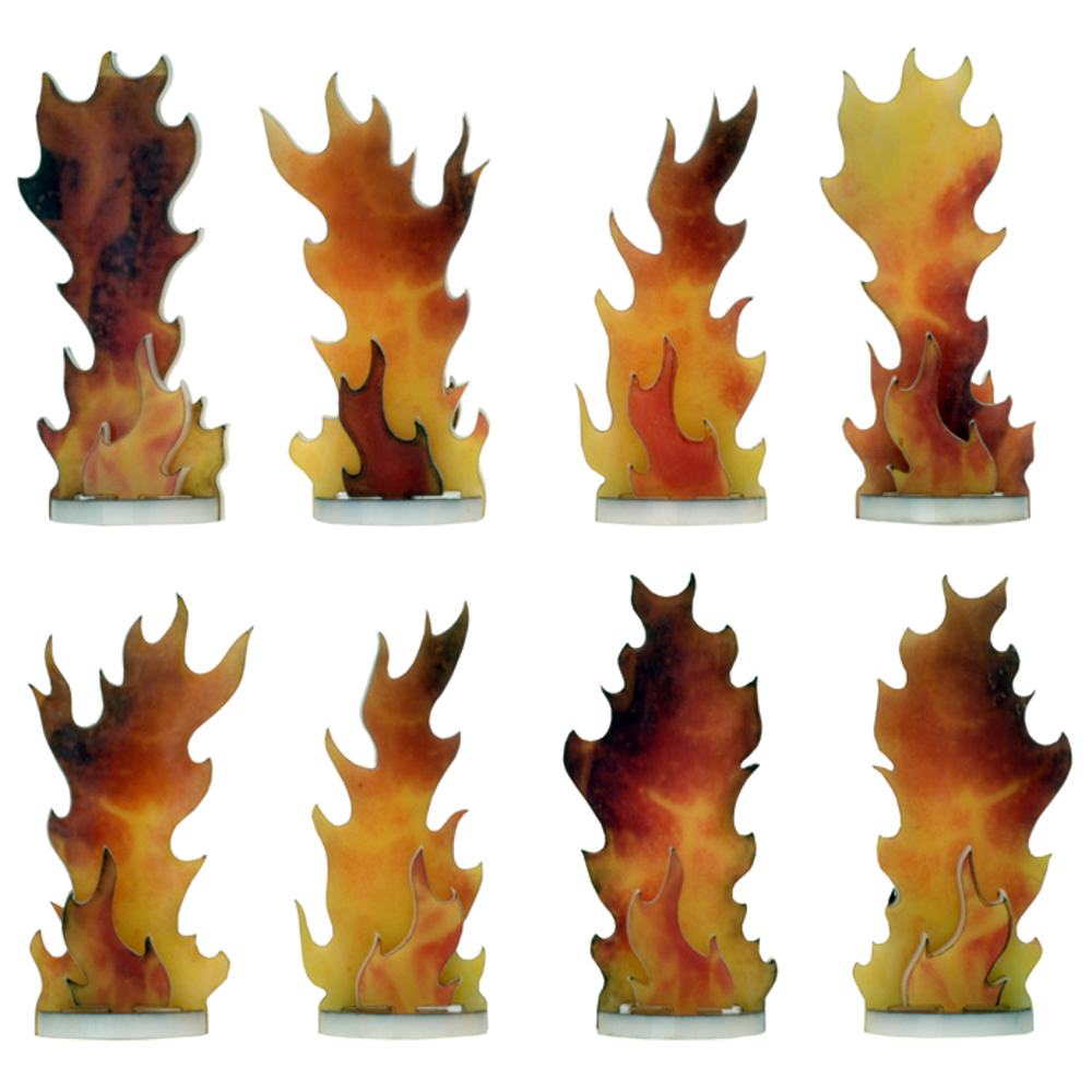 Flames of War: Destroyed Markers (New Arrival)