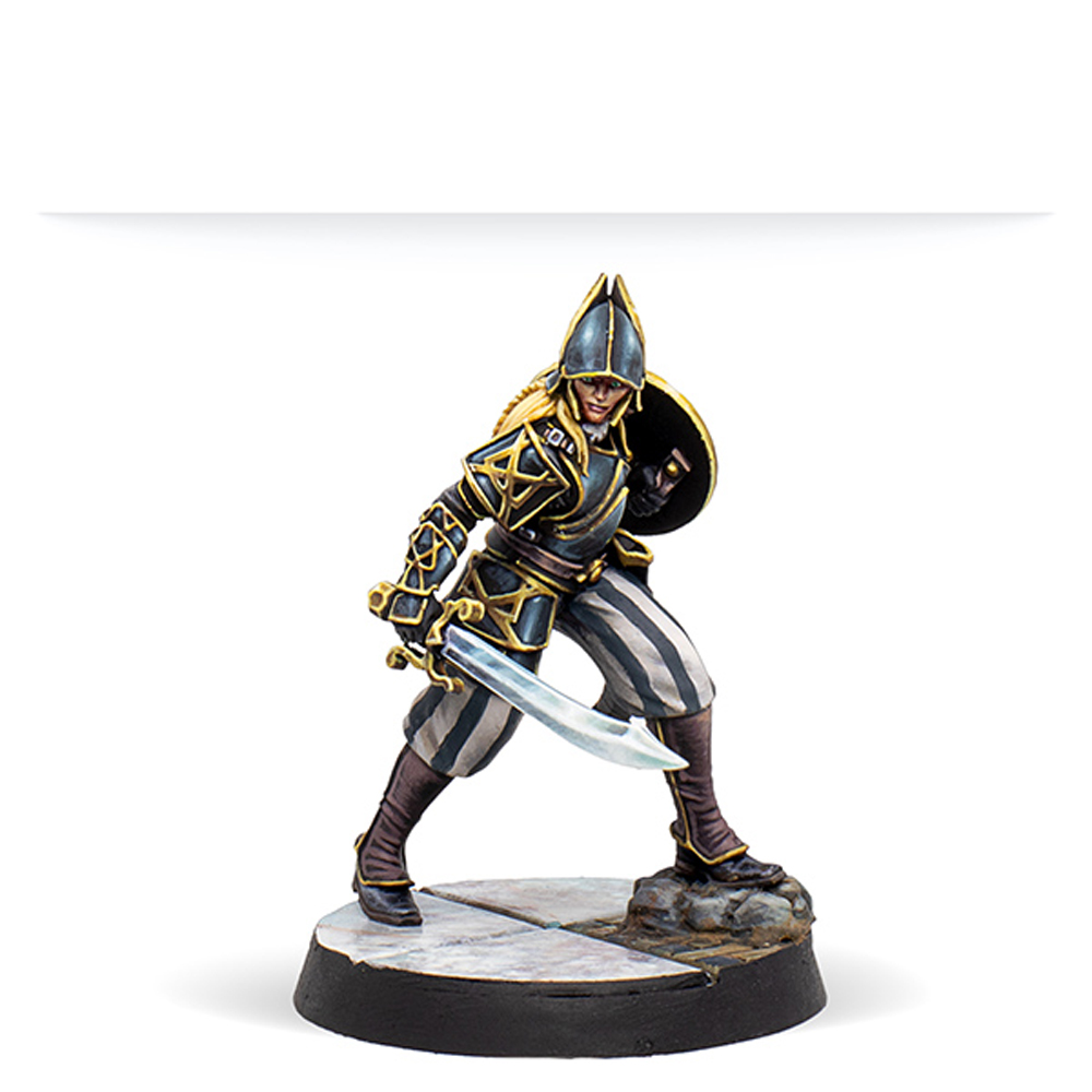 Warcrow: Hegemony - Black Legion Bucklermen