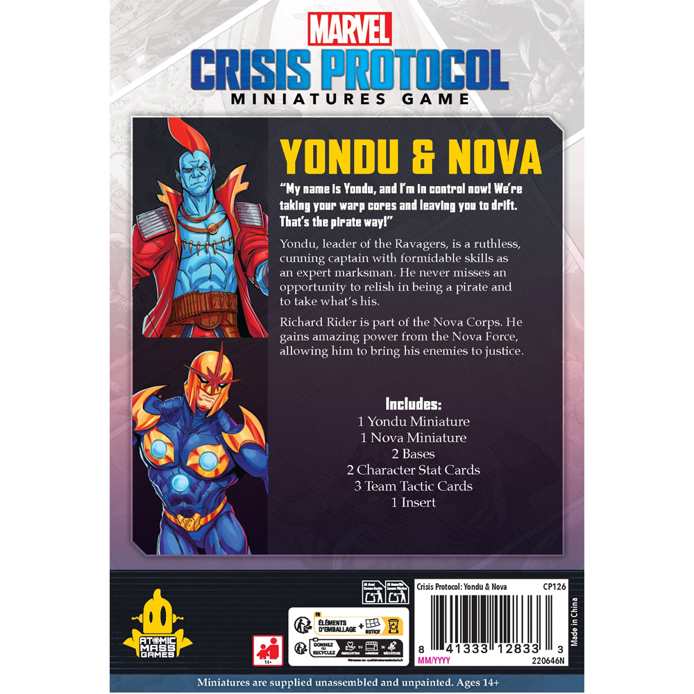 Marvel Crisis Protocol: Yondu & Nova
