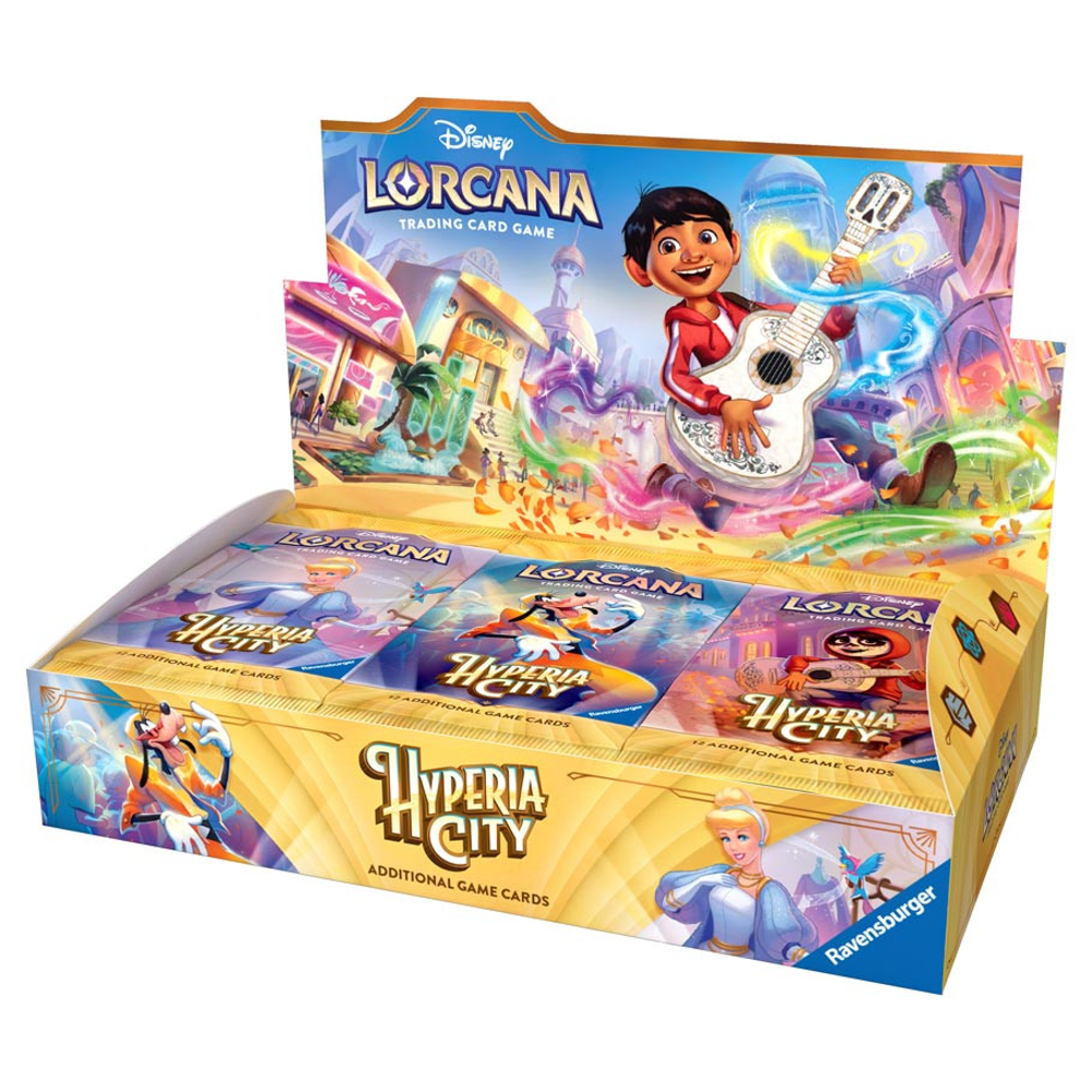 Lorcana TCG: Hyperia City - Booster Box (24) (Preorder)