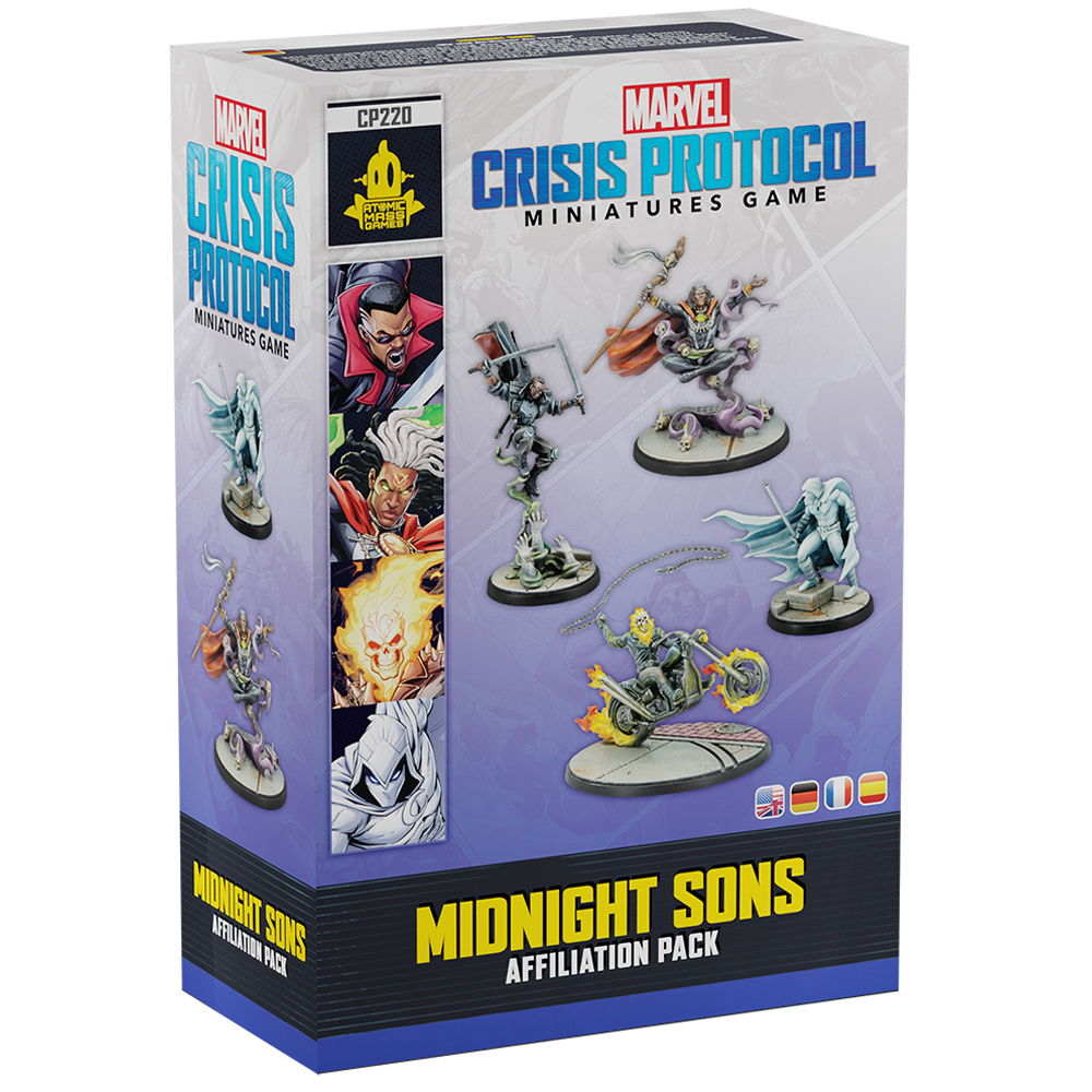 Marvel Crisis Protocol: Midnight Sons Affiliation Pack