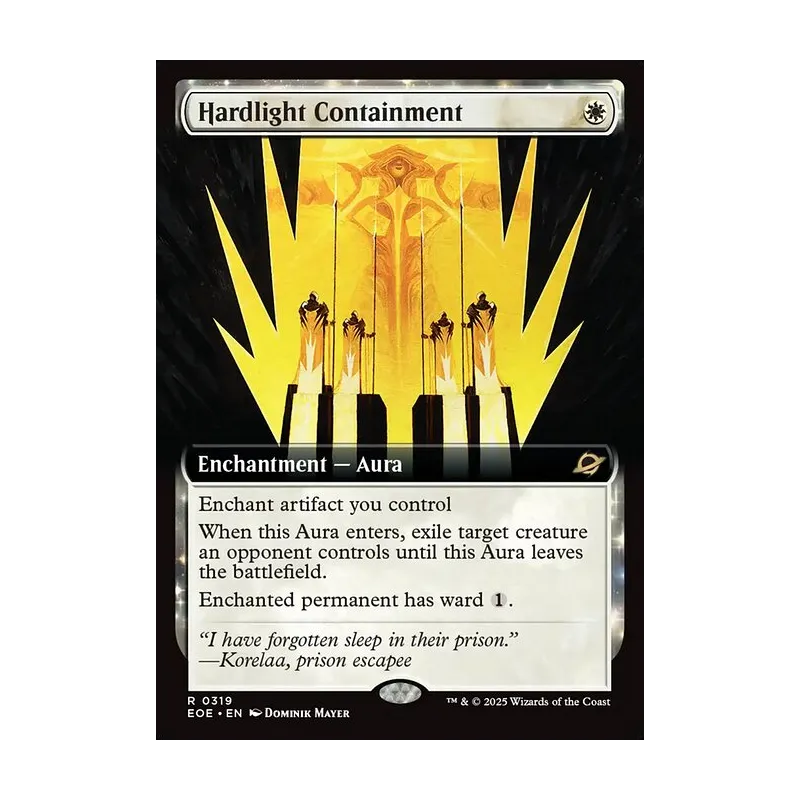 Hardlight Containment (Extended Art) - Edge of Eternities (Near Mint)