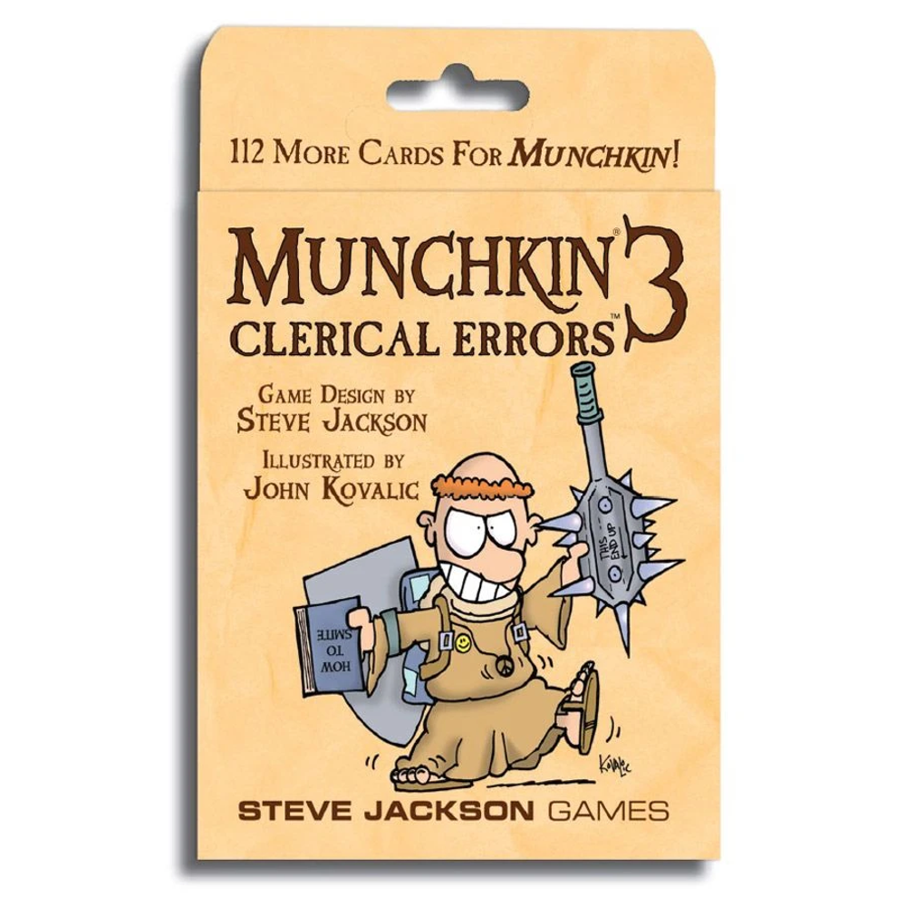 Munchkin 3: Clerical Errors Expansion