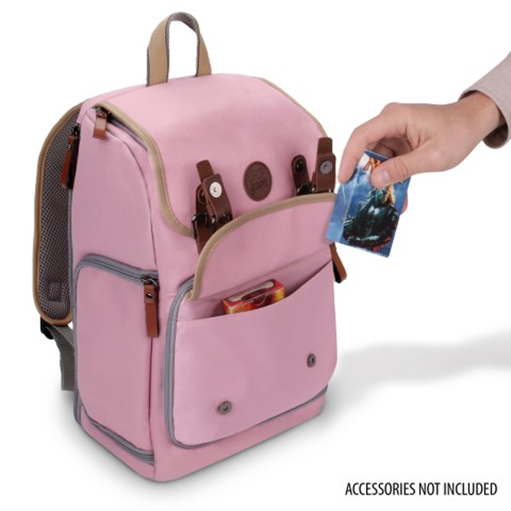 ENHANCE Card Storage Backpack: Mid-size Pink (Designer Edition) (Clearance)