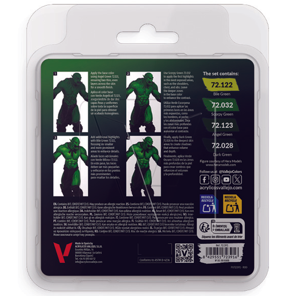Game Color: Ork Skin Set (18ml) (New Arrival)