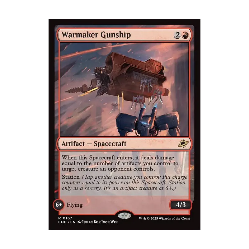 Warmaker Gunship - Edge of Eternities (Near Mint)