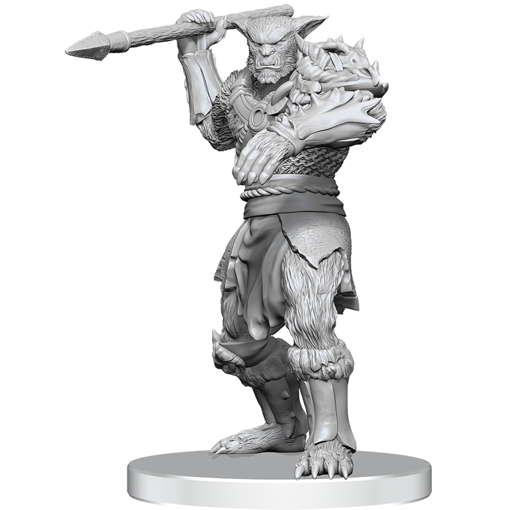 D&D Nolzur's Marvelous Unpainted Minis: W28 Bugbear Stalker & Goblin Hexer