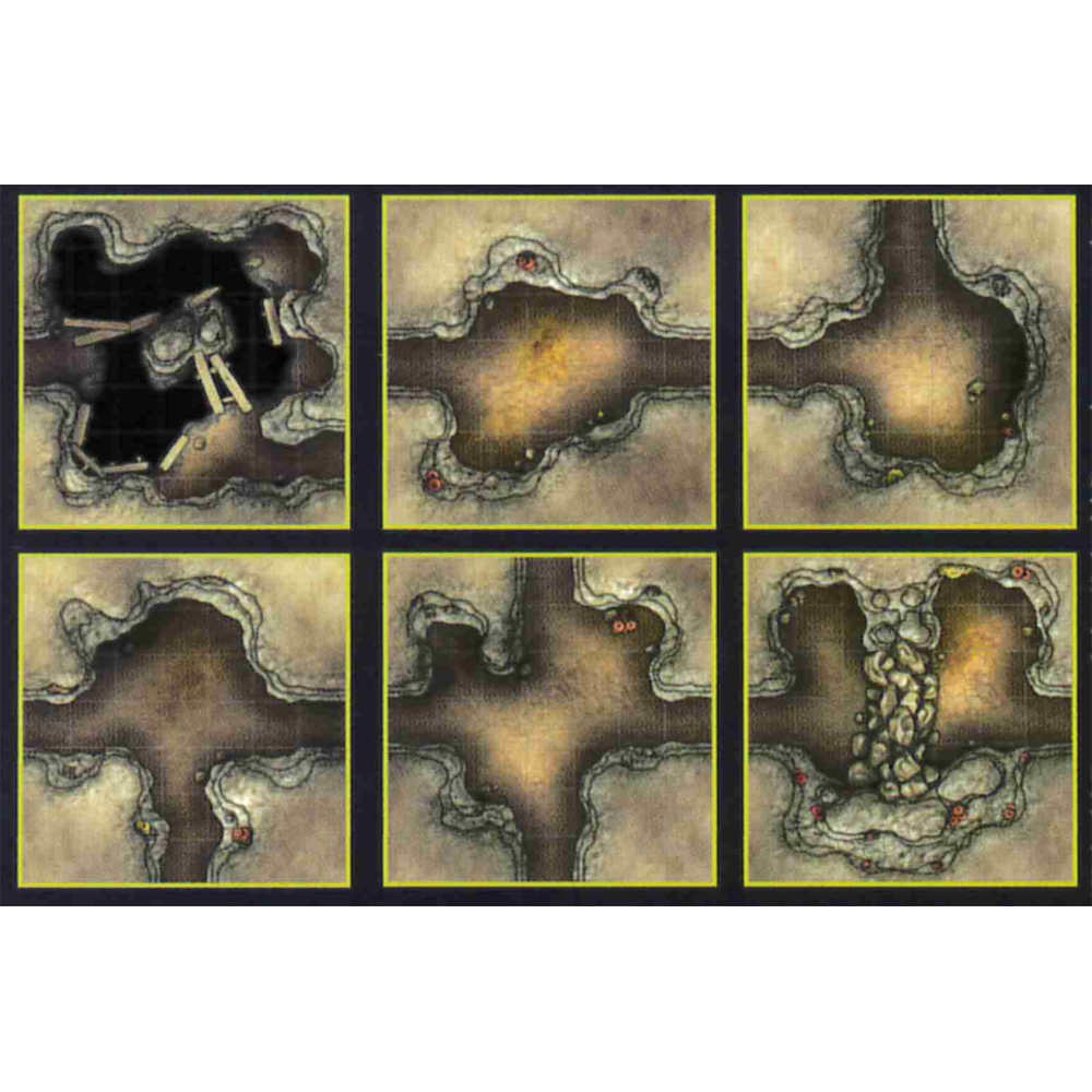Map Tiles: Caves & Caverns