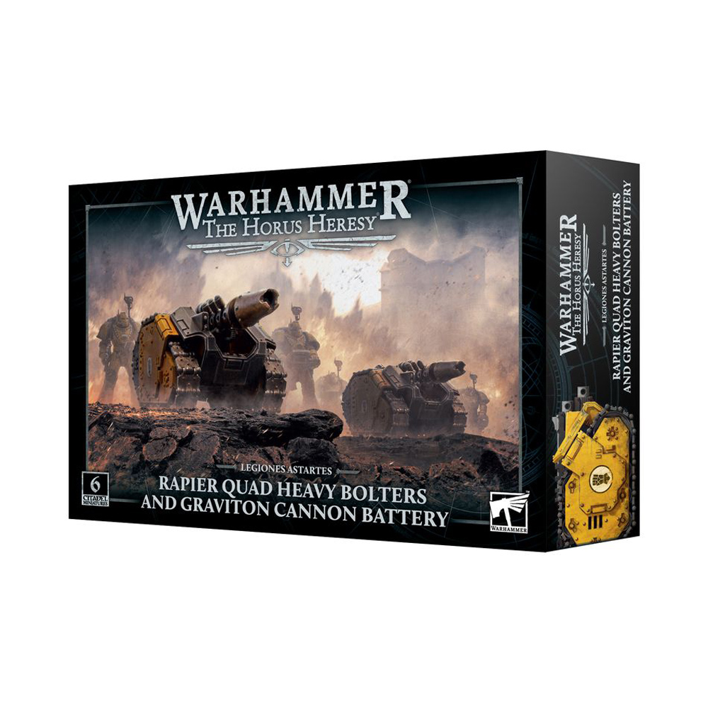 Warhammer Horus Heresy: Legiones Astartes - Rapier Quad Heavy Bolters and Graviton Cannon Battery
