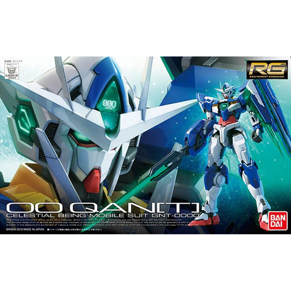 Gundam Model Kit 1/144: Real Grade 00 #21 00 QAN[T]