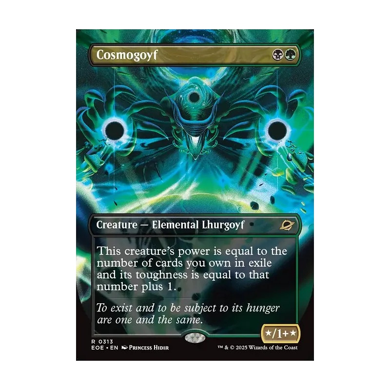 Cosmogoyf (Borderless) - Edge of Eternities (Near Mint)
