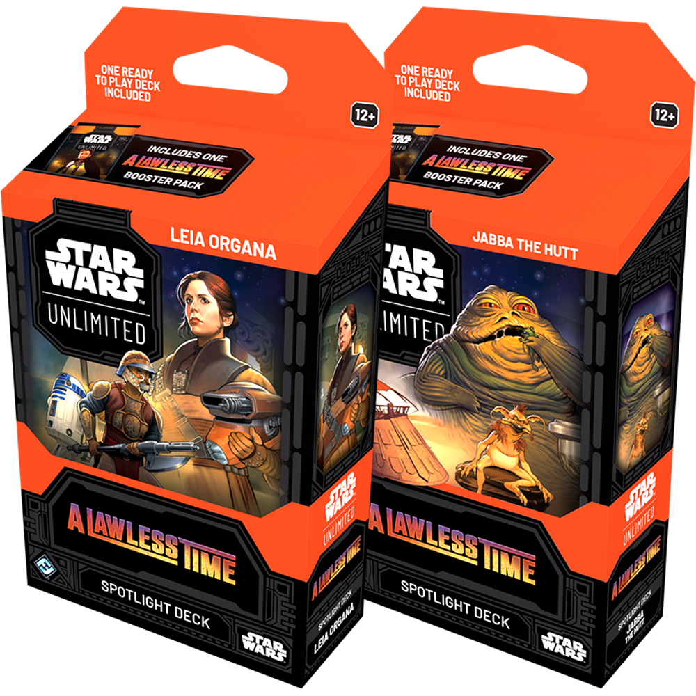 Star Wars Unlimited TCG: A Lawless Time - Spotlight Deck (Set of 2)