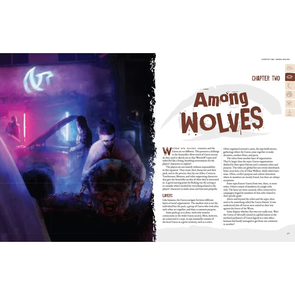 Werewolf: The Apocalypse 5E RPG: Shattered Nation Sourcebook