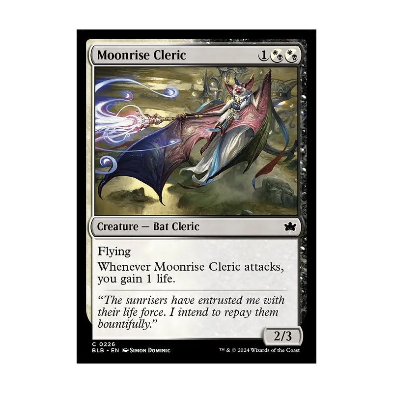Moonrise Cleric - Bloomburrow (Near Mint)