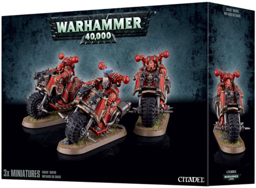 Warhammer 40K: Chaos Space Marines Bikers