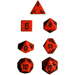 Chessex Dice Set: Speckled Fire (7)