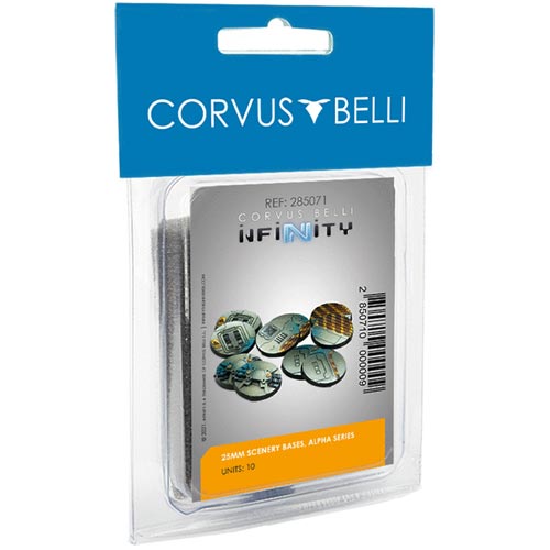 Infinity: 25mm Scenery Bases, Alpha Series (10)