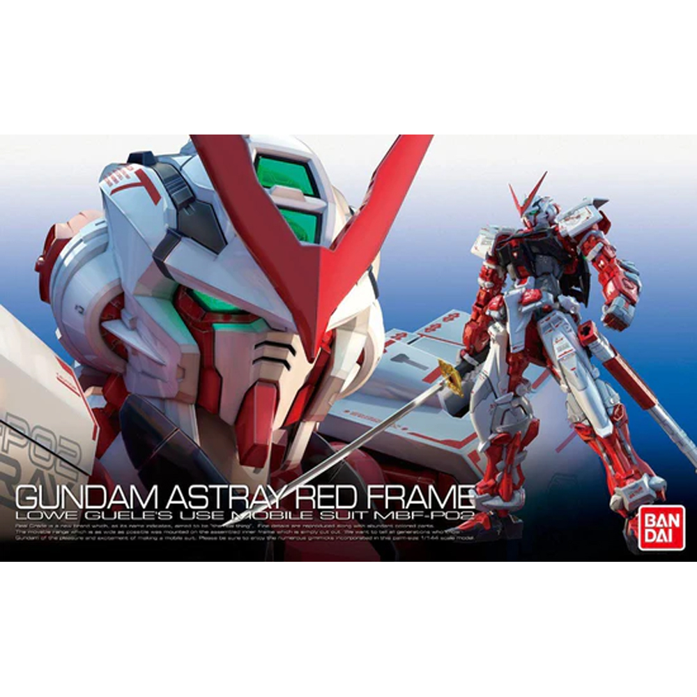 Gundam Model Kit 1/144: Real Grade SEED Astray #19 Gundam Astray Red Frame