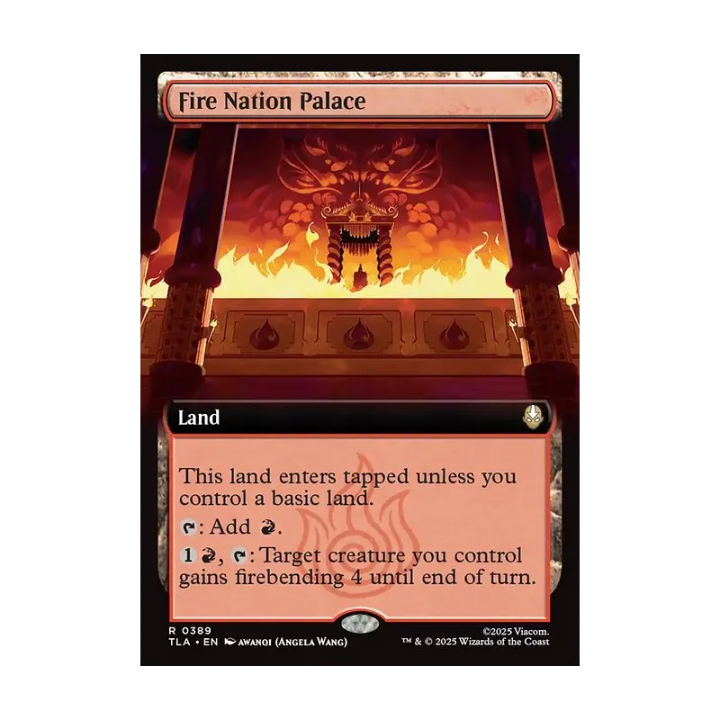 Fire Nation Palace (Extended Art) - Avatar: The Last Airbender (Near Mint)