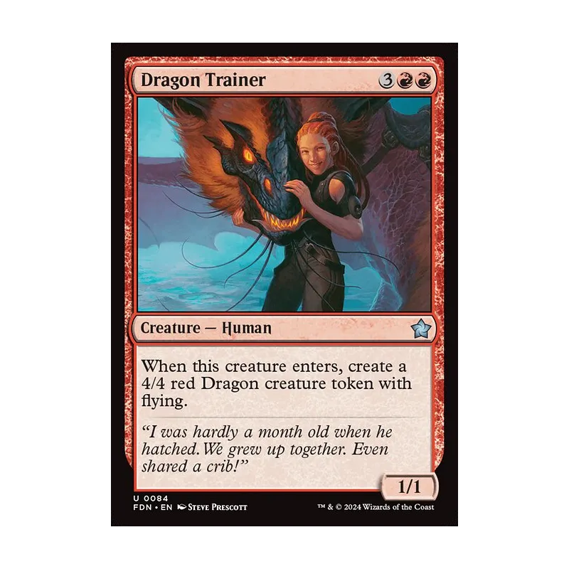 Dragon Trainer - Foundations (Foil Near Mint)
