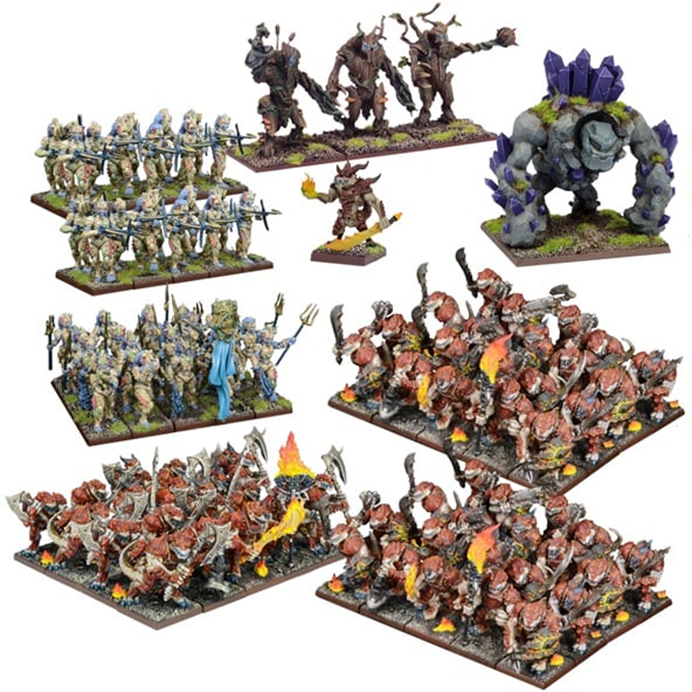 Kings of War: Forces of Nature - Mega Army (2017)(Clearance)
