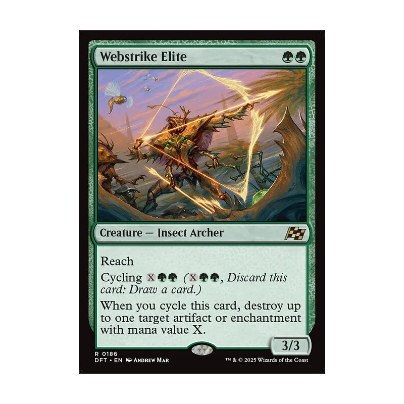 Webstrike Elite - Aetherdrift (Near Mint)