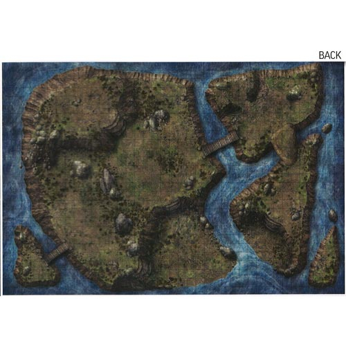 Pathfinder 2E RPG: Flip-Mat - Bigger Island