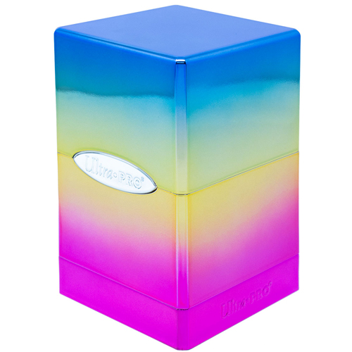 Ultra Pro Satin Tower: Hi-Gloss Rainbow