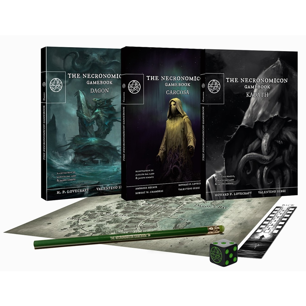 The Necronomicon Gamebook Trilogy (New Arrival)