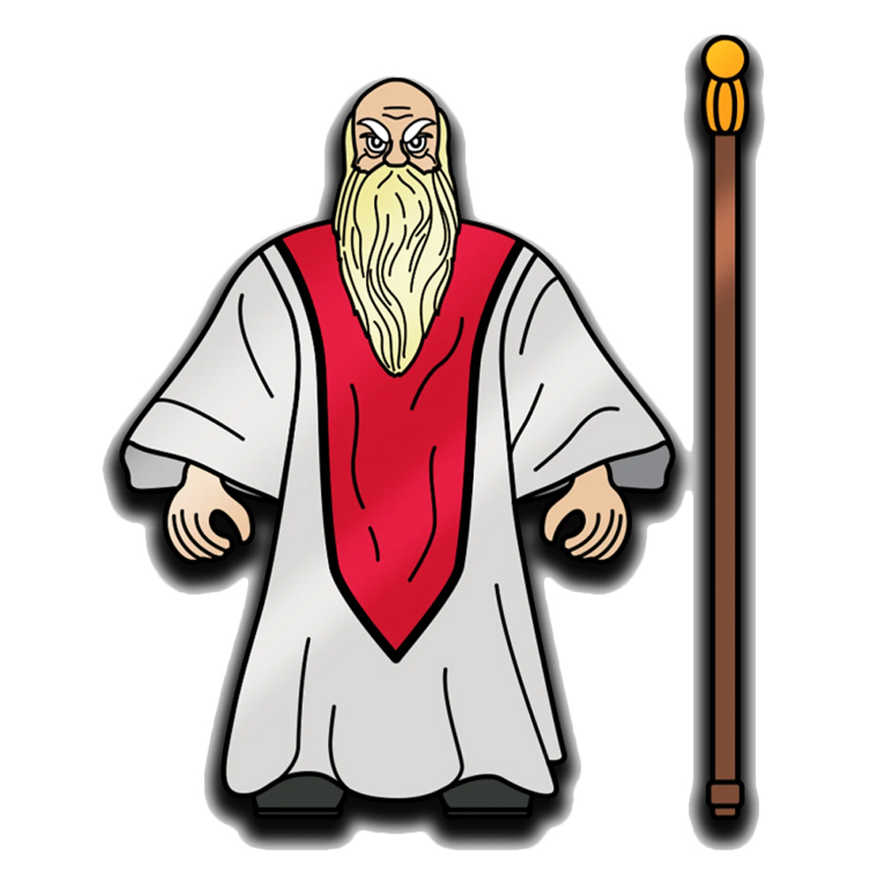 D&D Augmented Reality Pins: Series 1 - Ringlerun, Good Wizard