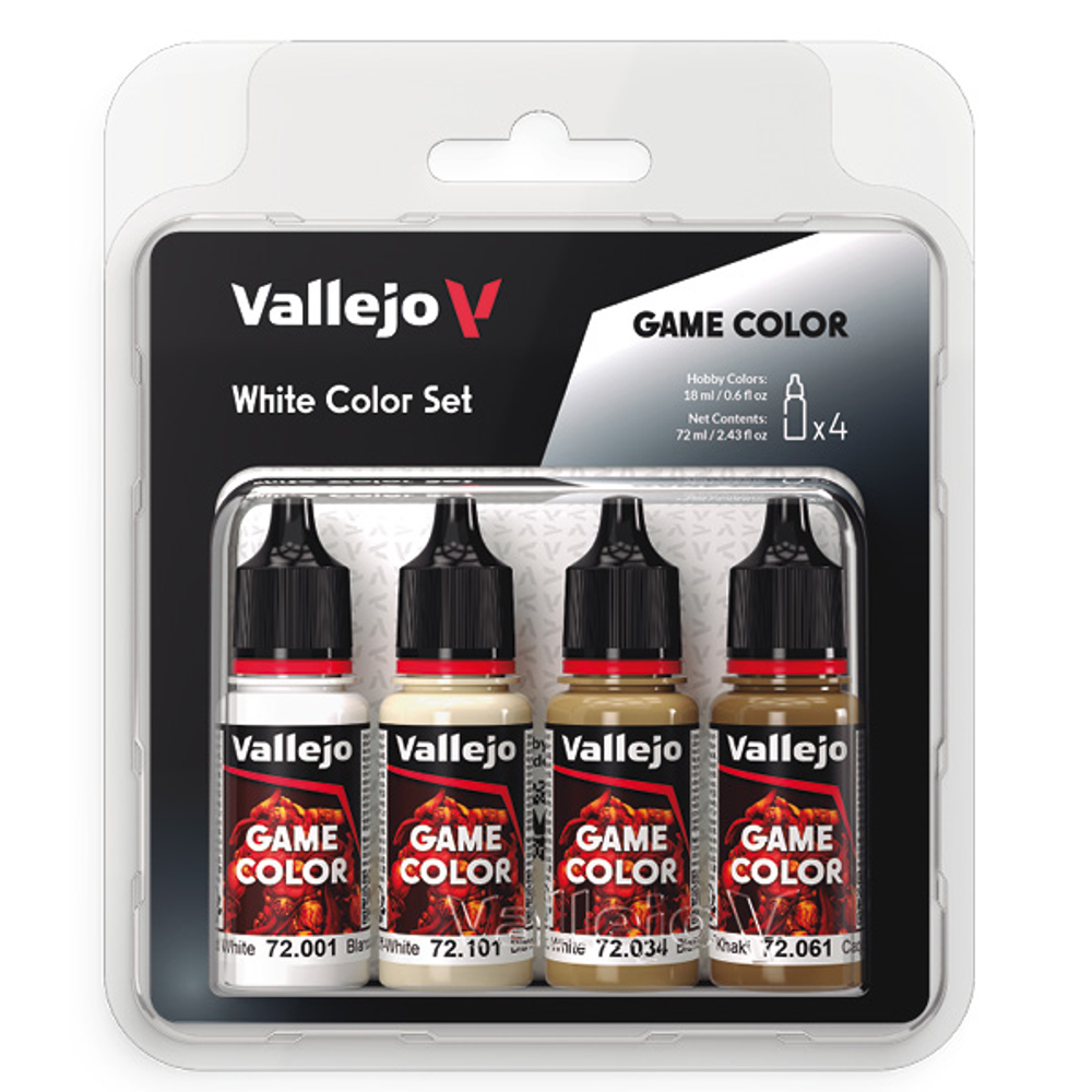 Game Color: White Color Set (18ml) (New Arrival)