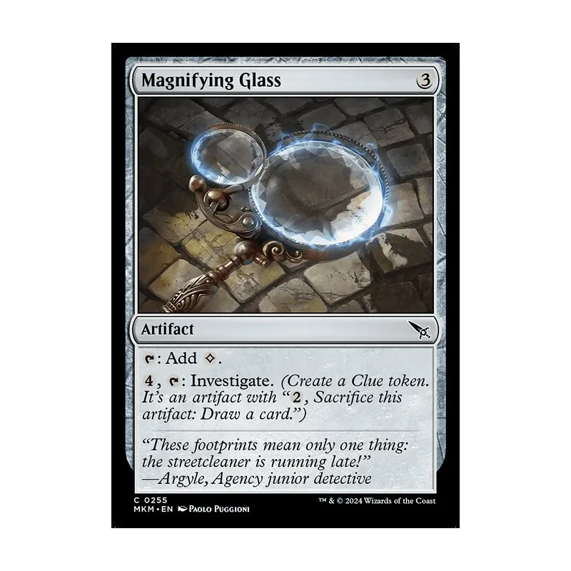Magnifying Glass - Murders at Karlov Manor (Near Mint)