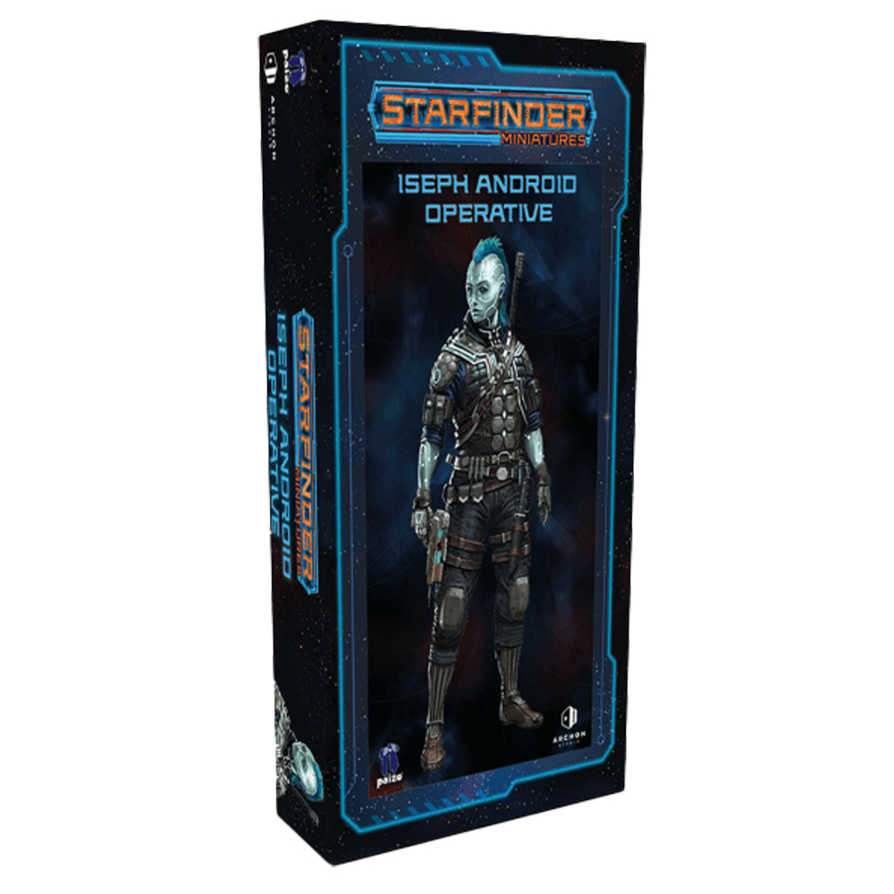 Starfinder Masterclass Minatures: Iseph, Android Operative