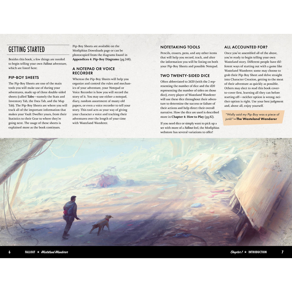 Fallout: Wasteland Wanderer: A Solo Roleplaying Game