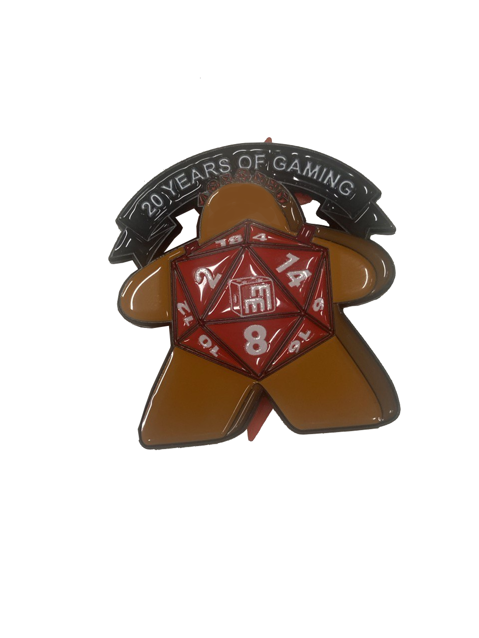 Gen Con Fair 2025 Enamel Pin: Miniature Market - Dicey