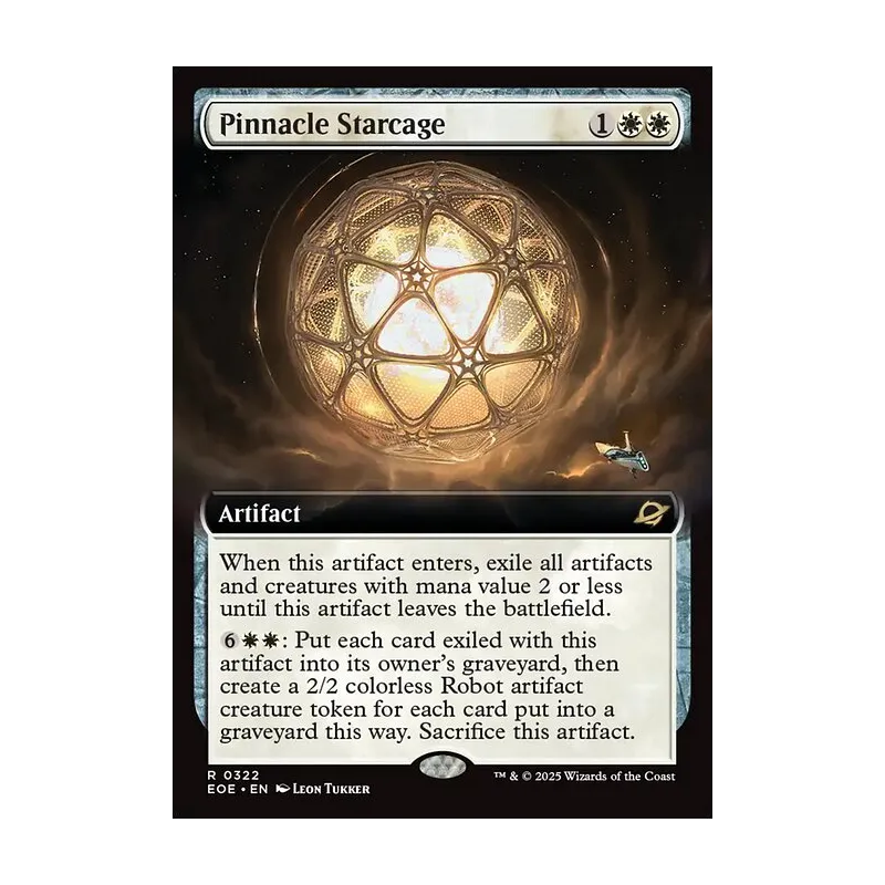 Pinnacle Starcage (Extended Art) - Edge of Eternities (Near Mint)