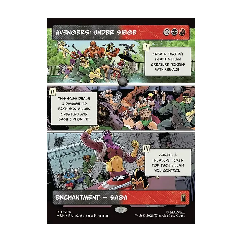 Avengers: Under Siege (Borderless) - Marvel Super Heroes (Near Mint)