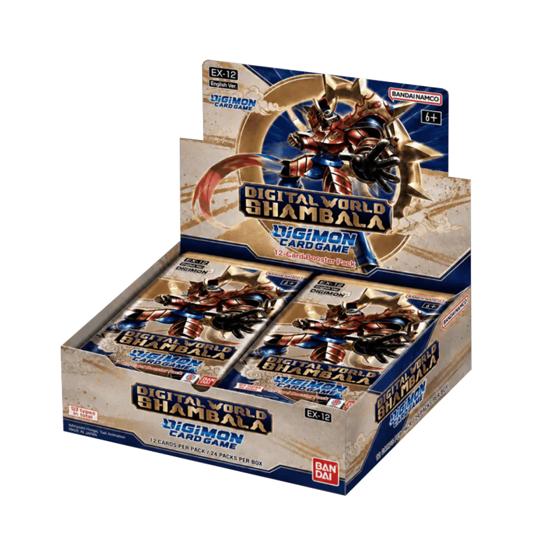 Digimon TCG: Extra Booster: Digital World Shambala [EX12] - Booster Box (24) (New Arrival)