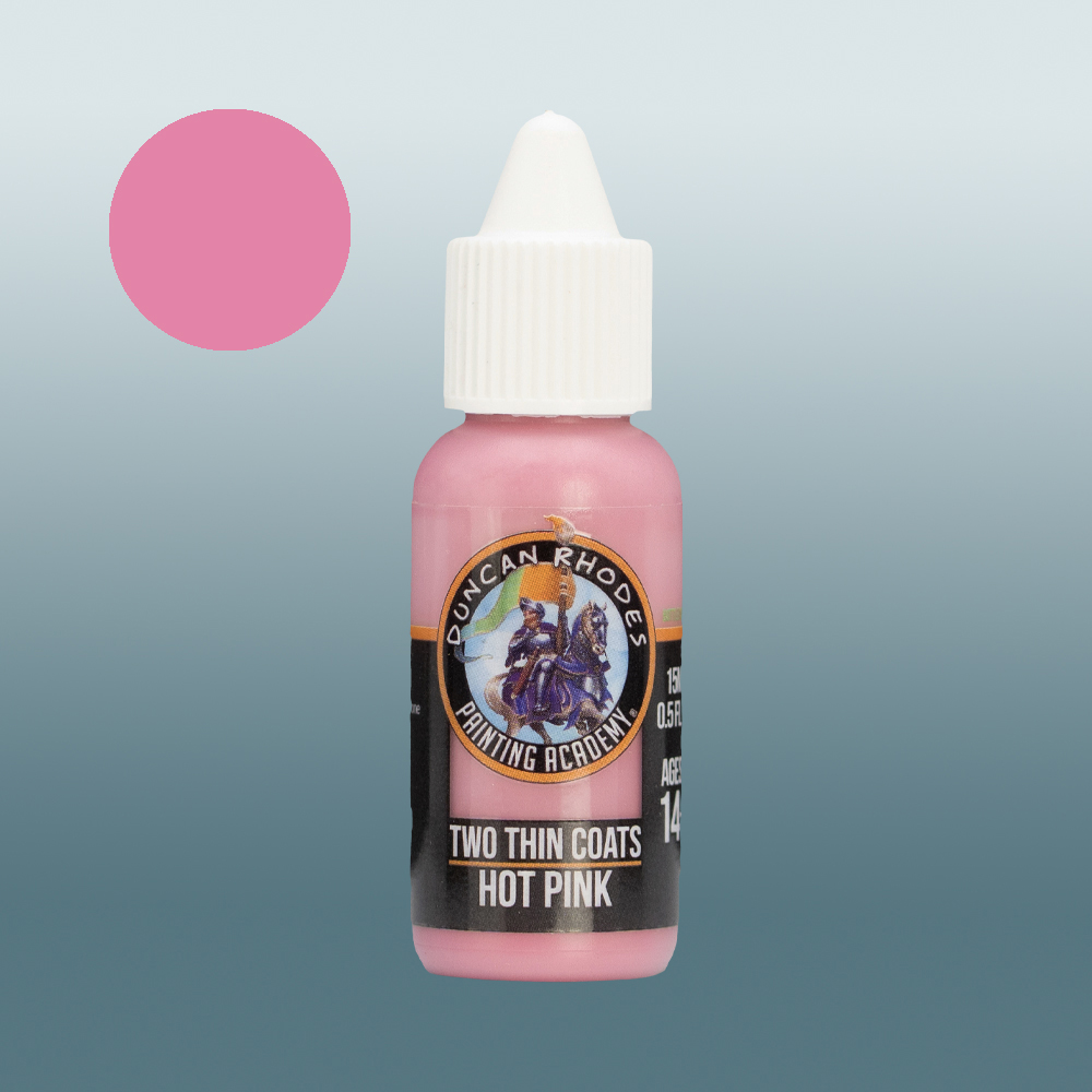 Two Thin Coats: Hot Pink (15ml)