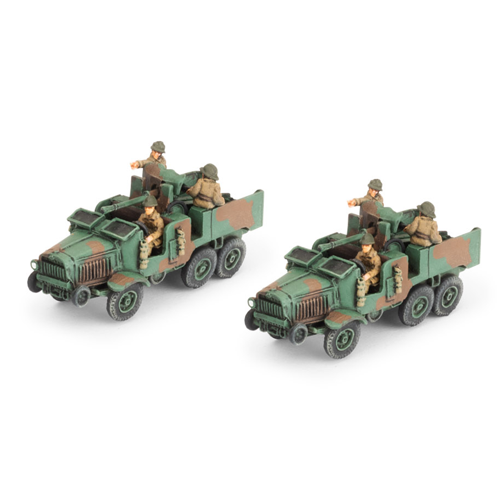 Flames of War WW2: French - 25mm Laffly SP Anti-Tank Platoon