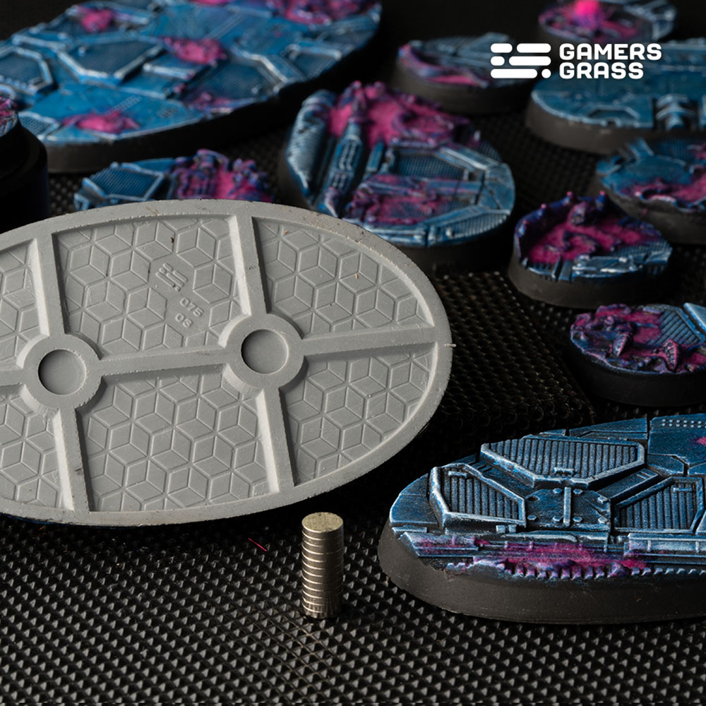 Battle Ready Bases: Alien Infestation - Oval 75mm (3)