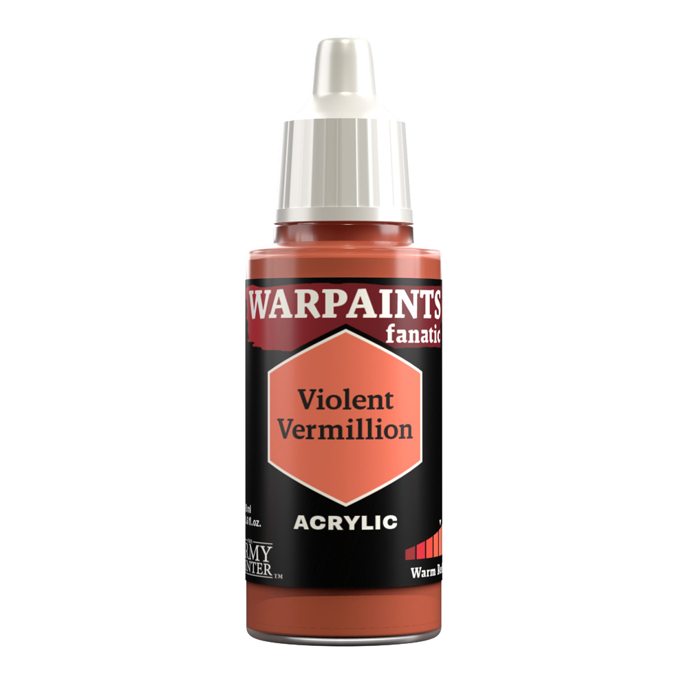 Warpaints Fanatic: Violent Vermilion (18ml)