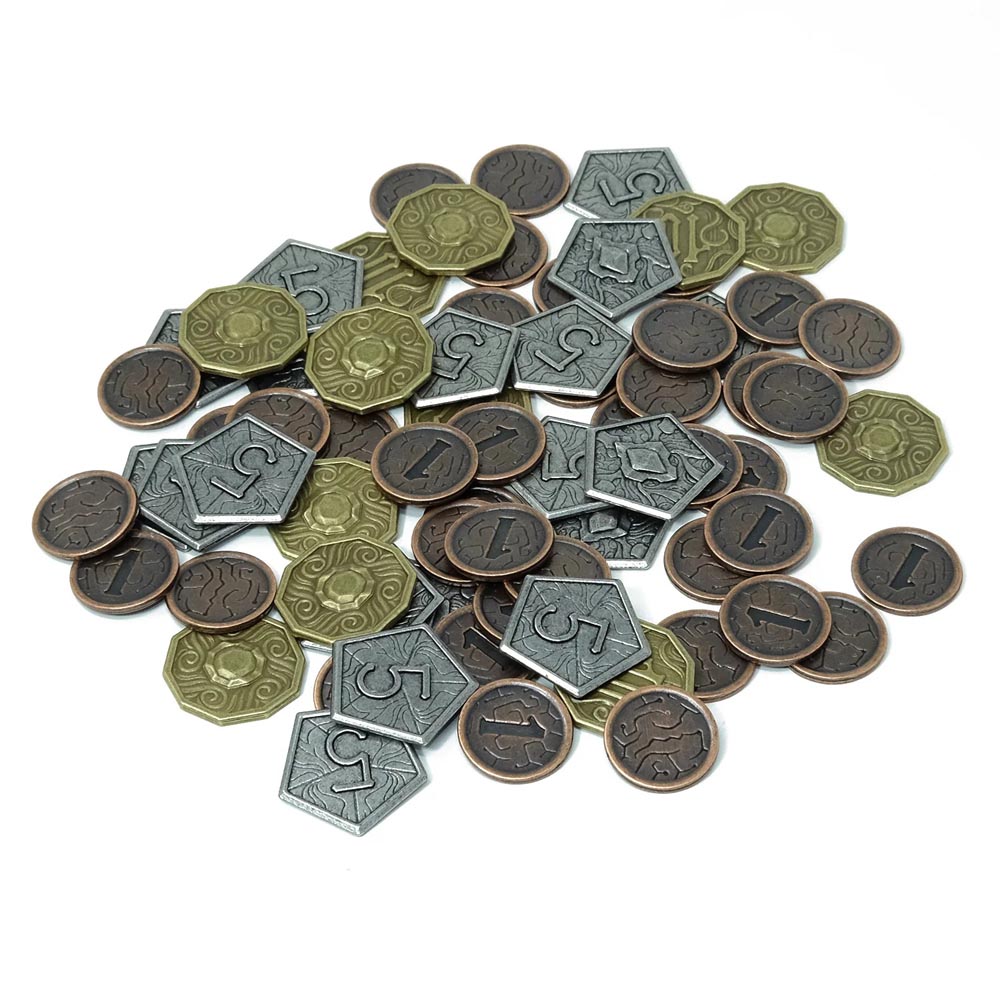 Aldarra: Premium Metal Coins (Black Bag)