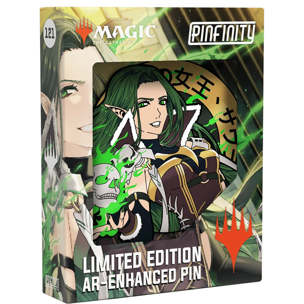 MtG Augmented Reality Pin: Ravnica Remastered - Savra, Queen of Golgari