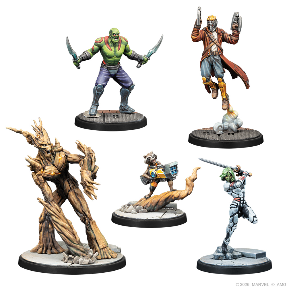 Marvel Crisis Protocol: Guardians of the Galaxy Starter Set (New Arrival)