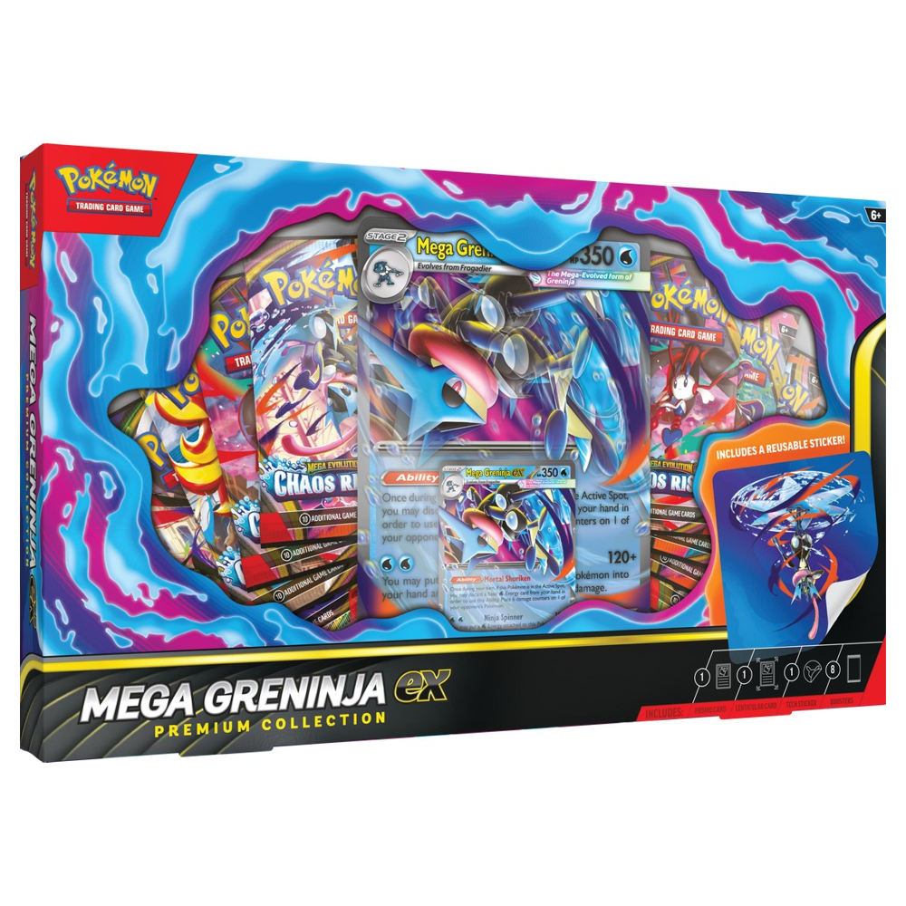 Pokemon TCG: Mega Greninja ex Premium Collection (New Arrival)